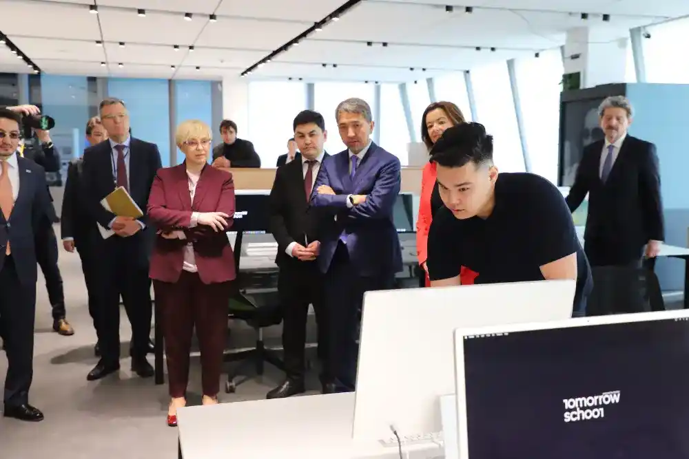 01Edu learners gathered together